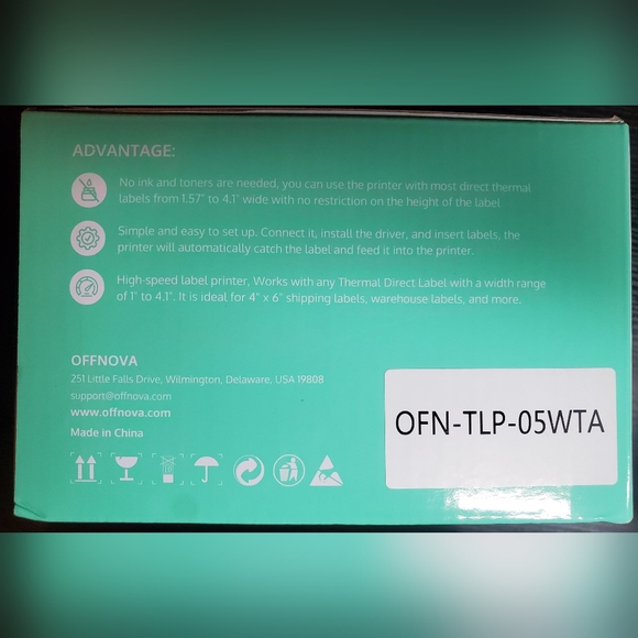 OFFNOVA Shipping Label Printer 🖨 - Picture 11 of 12